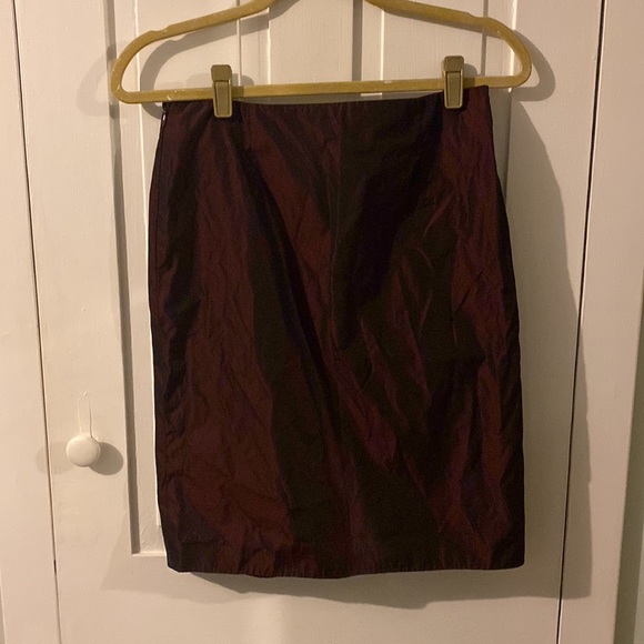 Burberry London burgundy skirt - Picture 2 of 4